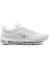 Nike White Air Max 97 Sneakers In White/wolf Grey-black