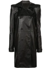 Ben Taverniti Unravel Project Double Breasted Coat In Black