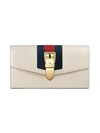GUCCI SYLVIE LEATHER CONTINENTAL WALLET