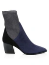 PIERRE HARDY Suede Rodeo Ankle Boots