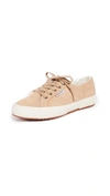 SUPERGA 2750 SUEDE LACE UP SNEAKERS