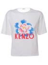 KENZO FLORAL PRINT T-SHIRT,10687112