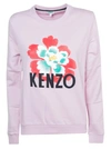 KENZO FLOWER LOGO PRINT SWEATSHIRT,10687106