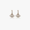 ILEANA MAKRI ILEANA MAKRI 18K YELLOW GOLD EMPTY EYE DIAMOND EARRINGS,0211860200212888015