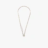FOUNDRAE FOUNDRAE 18K YELLOW GOLD LETTER B PENDANT DIAMOND LINK NECKLACE,BDL8B13037929