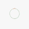 Gigi Clozeau Classic Gigi 18-karat Gold And Resin Bracelet In Green