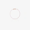 GIGI CLOZEAU 18K ROSE GOLD 17 CM BEADED BRACELET,B3GI001R1013093819