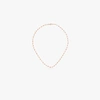 Gigi Clozeau 18k Yellow Gold Orange Beaded Necklace In Yellow