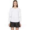 SEE BY CHLOÉ SEE BY CHLOE WHITE LACE DETAIL T-SHIRT