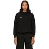 VETEMENTS Black Fitted Inside-Out Hoodie
