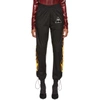 PALM ANGELS PALM ANGELS BLACK PALMS AND FLAMES LOUNGE trousers