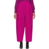 MARC JACOBS MARC JACOBS PINK HIGH-WAISTED TROUSERS