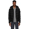 Moncler Montgenevre Light Flannel Down Jacket In 999-black