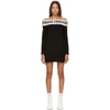 OPENING CEREMONY OPENING CEREMONY BLACK OFF THE SHOULDER RIB DRESS