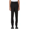 GIVENCHY GIVENCHY BLACK PLEATED TROUSERS