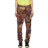 SACAI SACAI MULTICOLOR FLORAL PRINT TROUSERS