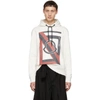 MONCLER GENIUS 5 MONCLER CRAIG GREEN WHITE LOGO HOODIE