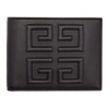 GIVENCHY GIVENCHY BLACK DEBOSSED 4G WALLET