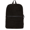 COMMON PROJECTS COMMON PROJECTS BLACK SUEDE SIMPLE BACKPACK