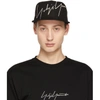 YOHJI YAMAMOTO YOHJI YAMAMOTO BLACK NEW ERA EDITION SERGE LOGO CAP