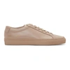 COMMON PROJECTS PINK ORIGINAL ACHILLES LOW SNEAKERS