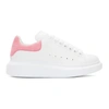 ALEXANDER MCQUEEN ALEXANDER MCQUEEN WHITE AND PINK OVERSIZED trainers