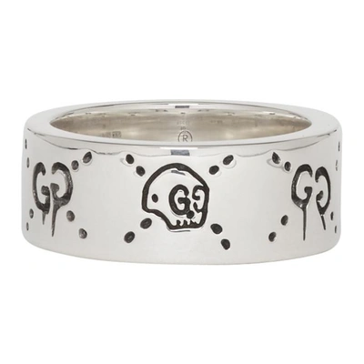 Gucci Silver Ghost Ring