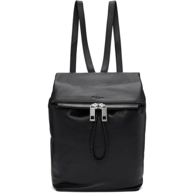 Rag & Bone Rag And Bone Black Leather Loner Backpack