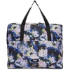 MSGM MSGM MULTICOLOR EASTPAK EDITION FLOWERS TOTE