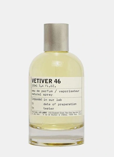 Le Labo Vetiver 46 Eau De Parfum - 100ml In Black