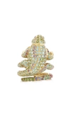 Boucheron Masy The Chameleon Yellow Gold Ring In Multi