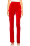 NORMA KAMALI NORMA KAMALI BOOT PANT IN RED