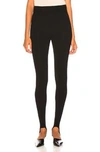 VICTORIA BECKHAM VICTORIA BECKHAM STIRRUP LEGGINGS IN BLACK,VBEC-WP21