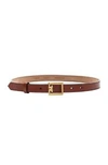 GIVENCHY GIVENCHY GV3 BELT IN BROWN