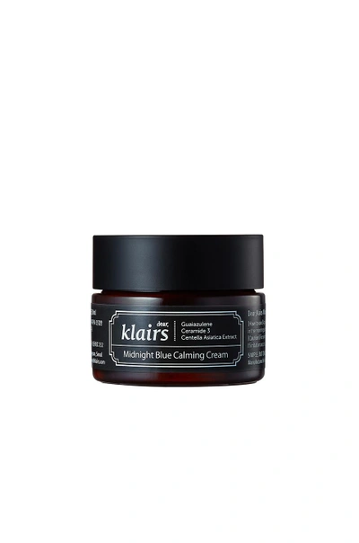 Klairs Midnight Blue Calming Cream 奶油色 In Clear
