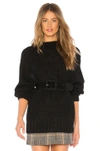 AYNI AYNI PAWCAR OVERSIZE jumper IN BLACK.,AYNR-WK51