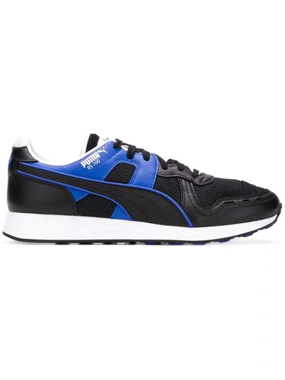 Puma Men's Color-block Lace-up Sneakers In Black