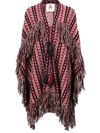 FIGUE FIGUE FORMENTERA SHAWL - RED