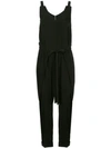 TAYLOR TAYLOR RECESSED ENCLOSE JUMPSUIT - 黑色