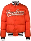 GUCCI NY YANKEES™ EMBROIDERED PADDED JACKET