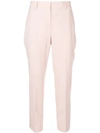THEORY CROPPED HIGH WAISTED TROUSERS