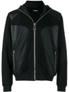 LES HOMMES hooded technical-style jacket