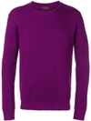 ALTEA RIBBED KNIT SWEATER