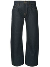 KHAITE WENDELL CROPPED WIDE LEG JEANS