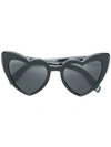 SAINT LAURENT LOULOU HEART SUNGLASSES