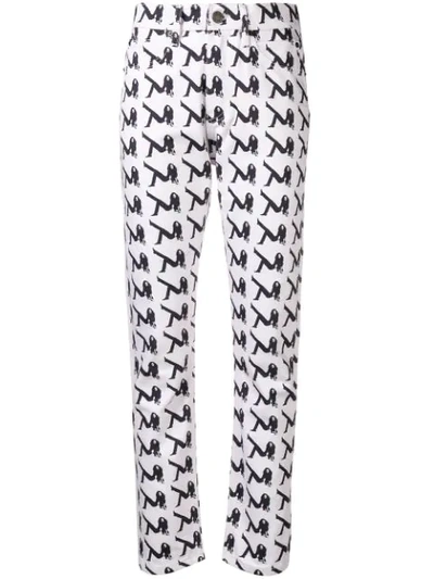 Calvin Klein Jeans Est.1978 1978 Brooke Printed Jeans In White