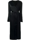 ANDREA YA'AQOV ANDREA YA'AQOV KIMONO DRESS - BLACK