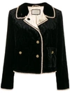 GUCCI BEAD TRIM JACKET