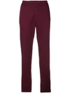 HOPE HOPE HIGH-WAISTED CROPPED TROUSERS - PINK
