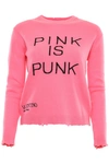 VALENTINO VALENTINO PINK IS PUNK SWEATER